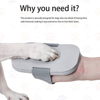 HKM-0133565 Detachable Dog Nail File and Grooming Tool for Cats and Dogs, EVA/Polyester Material