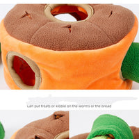 HKM-0134717 Durable Suede Chew Toy for Indoor Dog Play