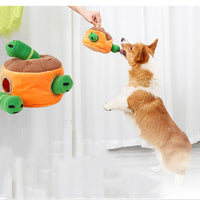 HKM-0134717 Durable Suede Chew Toy for Indoor Dog Play