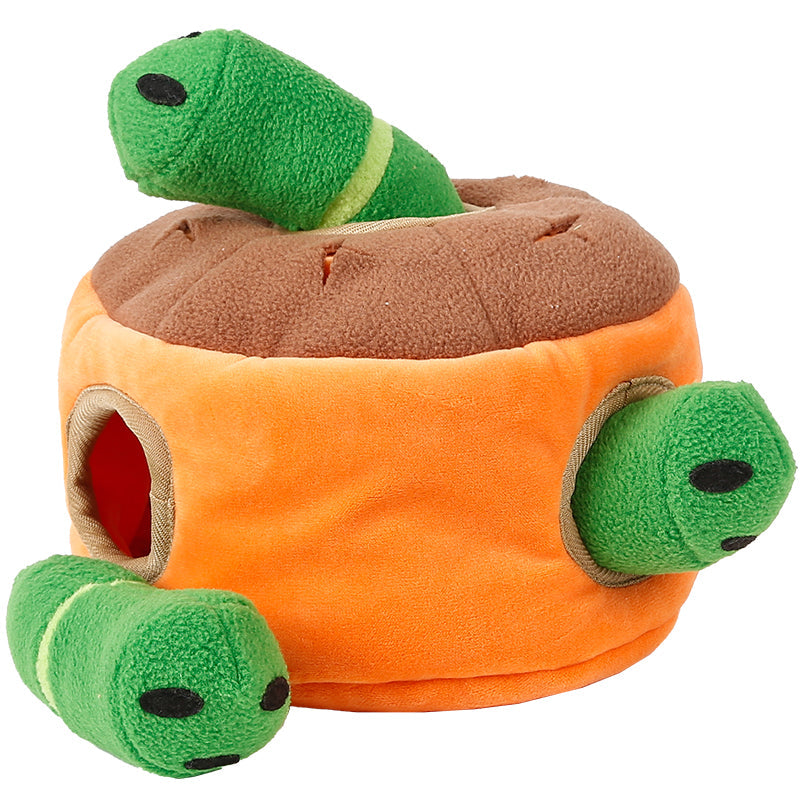 HKM-0134717 Durable Suede Chew Toy for Indoor Dog Play