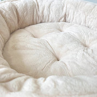 HKM-0136125 Cozy Gray Plush Dog Mat for Winter Comfort - Multiple Sizes Available