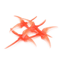 HKM-013651 Red 5-Inch 4-Blade Propeller for Youth (Ages 15-35) - 2 Pairs