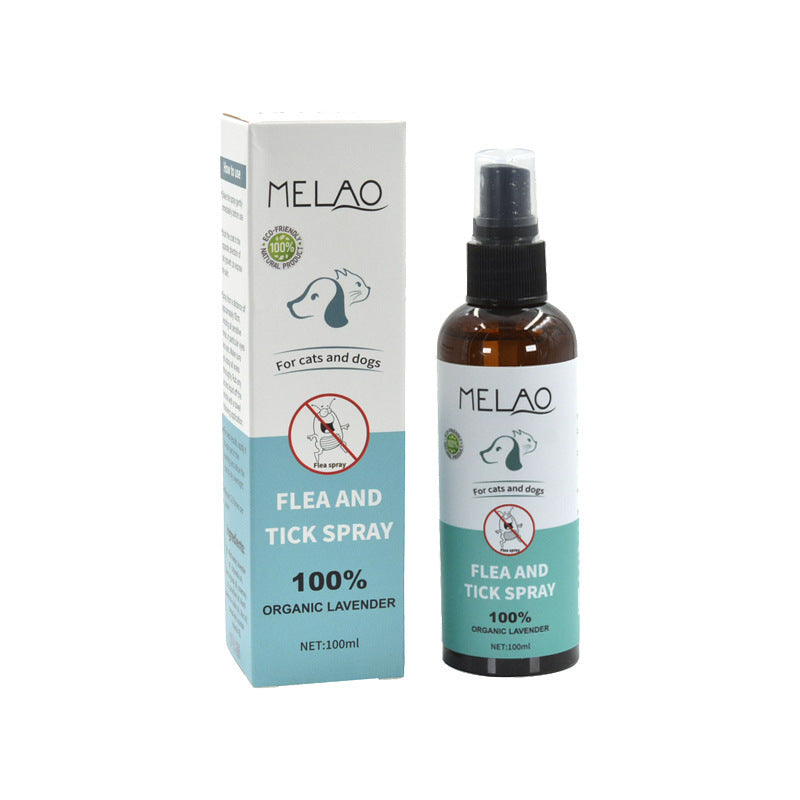 HKM-0137661 Effective Flea Spray for Dogs - 100ml Plastic Bottle
