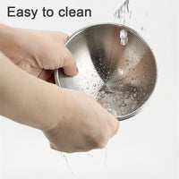 HKM-0138045 Elevated Easy Clean Stainless Steel Double Pet Food and Water Bowl with Adjustable Design