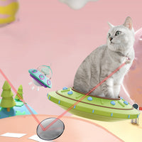 HKM-0139325 Automatic Cat Laser Pointer Collar with USB Charging - Interactive Toy for Kittens and Dogs