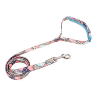 HKM-0141629 Reflective Anti-Breakaway Leash for Small and Medium Dogs - Durable Polyester with Chest Strap Options
