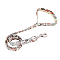 HKM-0141629 Reflective Anti-Breakaway Leash for Small and Medium Dogs - Durable Polyester with Chest Strap Options