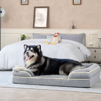 HKM-0141885 Cozy Removable and Washable Pet Sofa Bed for Medium to Extra Large Dogs