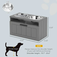 HKM-0142013 Elevated Pet Feeding Station for Comfortable Dining
