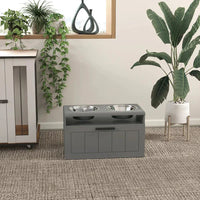 HKM-0142013 Elevated Pet Feeding Station for Comfortable Dining