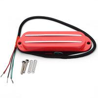 HKM-014291 Dual-Coil Electric Guitar Pickup for ST/SQ Modifications - Low-Noise, Sensitive Response, Multiple Color Options