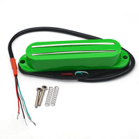 HKM-014291 Dual-Coil Electric Guitar Pickup for ST/SQ Modifications - Low-Noise, Sensitive Response, Multiple Color Options