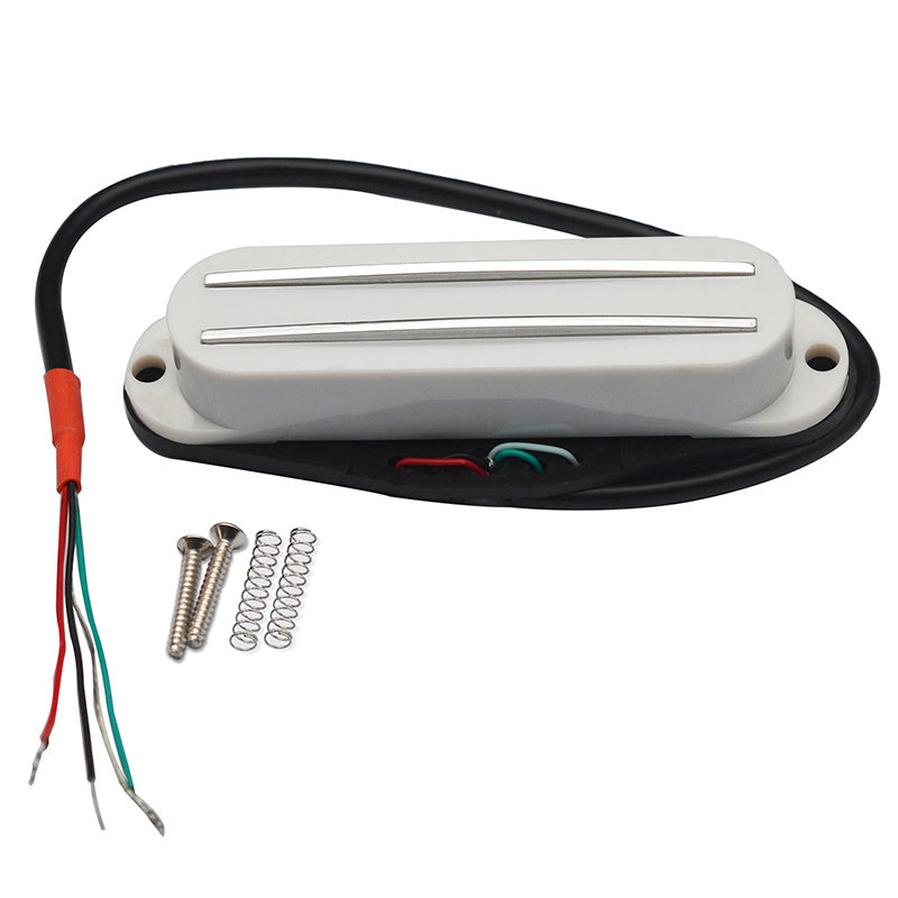 HKM-014291 Dual-Coil Electric Guitar Pickup for ST/SQ Modifications - Low-Noise, Sensitive Response, Multiple Color Options