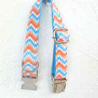 HKM-0143805 Durable Polyester Dog Collar with Adjustable Fit and Color Variations