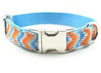 HKM-0143805 Durable Polyester Dog Collar with Adjustable Fit and Color Variations