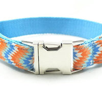 HKM-0143805 Durable Polyester Dog Collar with Adjustable Fit and Color Variations