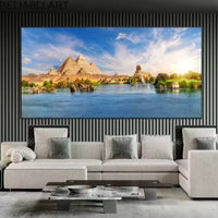 HKM-014547 Frameless Solid Wood Decorative Canvas Painting for Living Room