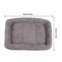 HKM-0147645 Soft Lamb Wool Pet Mat with Hollow PP Cotton and Non-Slip Oxford Bottom
