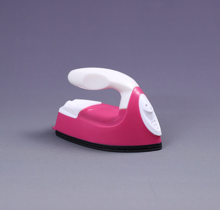 HKM-014931 Mini Electric Iron for DIY Crafting and Rhinestone Application, Portable Handmade Tool, 180°C Heating
