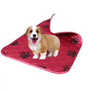 HKM-0149437 Cozy Kennel Pad Dog Bed in Wine Red, Bright Yellow, and Light Brown