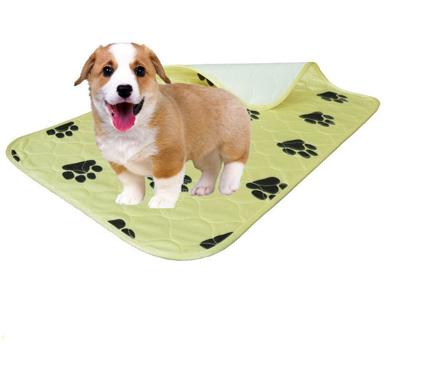 HKM-0149437 Cozy Kennel Pad Dog Bed in Wine Red, Bright Yellow, and Light Brown