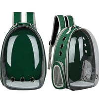 HKM-0149821 Transparent Cat Backpack Space Capsule - Durable Oxford Material, Multiple Colors Available