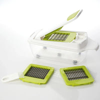 HKM-015315 Manual Handheld Multifunctional Onion and Fruit Slicer for Effortless Vegetable Preparation