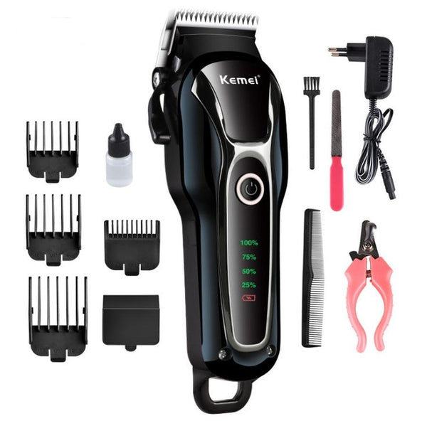 HKM-015507 Rechargeable Electric Pet Shaver with Dual-Use Technology and Long-Lasting Battery