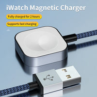 HKM-015507 Wireless Magnetic Charger for Apple Watch - Portable and Efficient Charging Solution