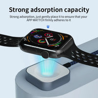 HKM-015507 Wireless Magnetic Charger for Apple Watch - Portable and Efficient Charging Solution