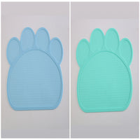 HKM-0155197 Silicone Pet Feeding Mat - Food Grade, Easy to Clean, High Temperature Resistant, Available in Multiple Colors