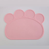 HKM-0155197 Silicone Pet Feeding Mat - Food Grade, Easy to Clean, High Temperature Resistant, Available in Multiple Colors