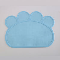 HKM-0155197 Silicone Pet Feeding Mat - Food Grade, Easy to Clean, High Temperature Resistant, Available in Multiple Colors