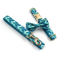 HKM-0155581 Elegant Pet Collar with Bow - Perfect for Weddings, Parties, and Special Occasions