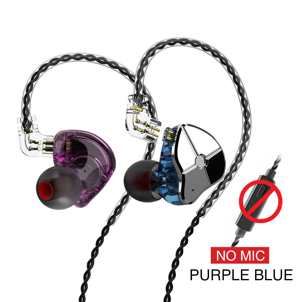 HKM-015635 TRN ST1 In-Ear Earphones with Hybrid Driver, Microphone Optional, 3.5mm Connector, 1.2m Cable Length