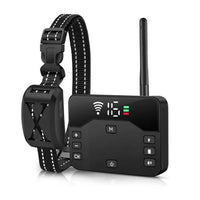 HKM-0156605 Wireless Electric Dog Fence System with Rechargeable Collar for Training and Containment