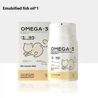 HKM-0157117 Natural Fish Oil Supplement with Omega-3 for Pets - Includes Krill Oil & Astaxanthin - Available in Multiple Bottles