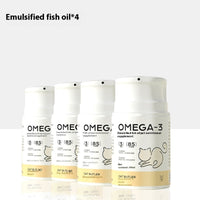 HKM-0157117 Natural Fish Oil Supplement with Omega-3 for Pets - Includes Krill Oil & Astaxanthin - Available in Multiple Bottles