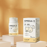HKM-0157117 Natural Fish Oil Supplement with Omega-3 for Pets - Includes Krill Oil & Astaxanthin - Available in Multiple Bottles