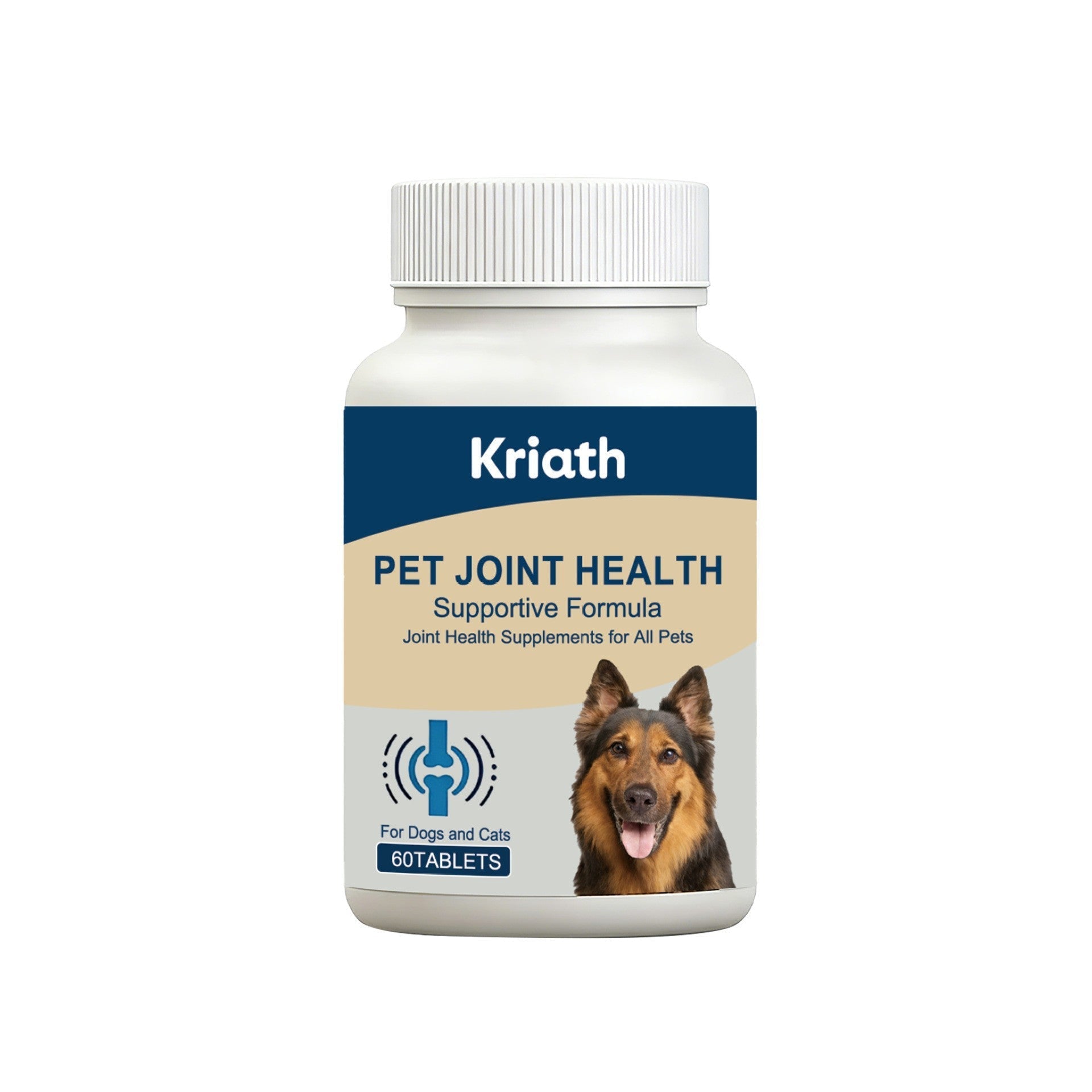 HKM-0159165 Joint Health Chewable Tablets for Pets with Glucosamine and Chondroitin - 60 Count