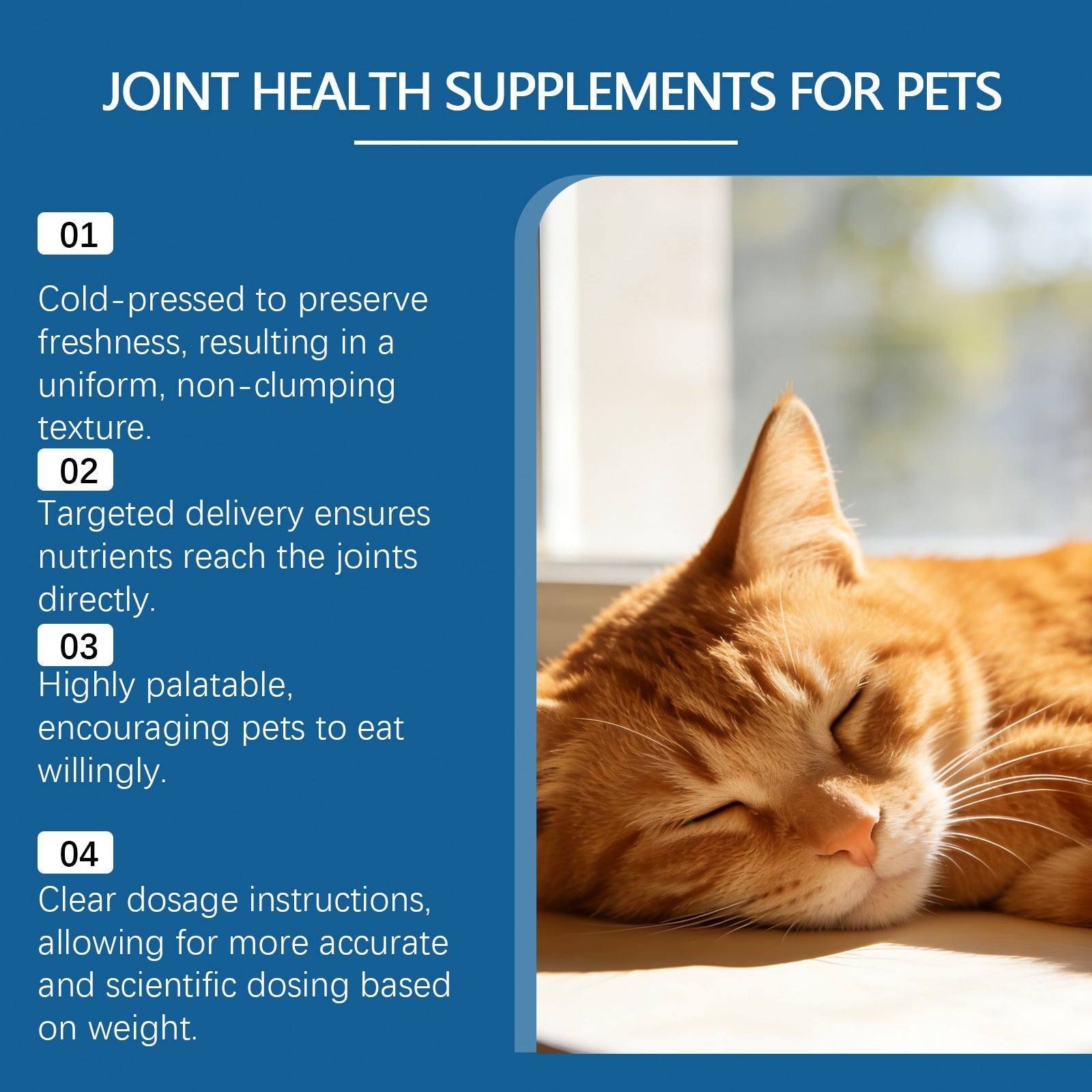 HKM-0159165 Joint Health Chewable Tablets for Pets with Glucosamine and Chondroitin - 60 Count