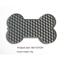 HKM-0159293 Silicone Dog Licking Pad - Slow Feed Mat in Multiple Colors