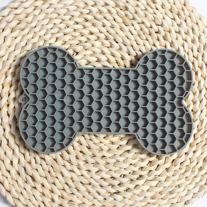 HKM-0159293 Silicone Dog Licking Pad - Slow Feed Mat in Multiple Colors