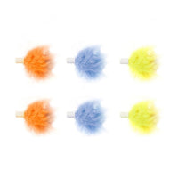 HKM-015955 Self-Healing Cat Toy Replacement Heads - 6 Pack for Teething and Biting Fun