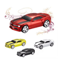 HKM-015955 Sports Car-Shaped Portable Bluetooth Speaker with LED Lights and Powerful Sound