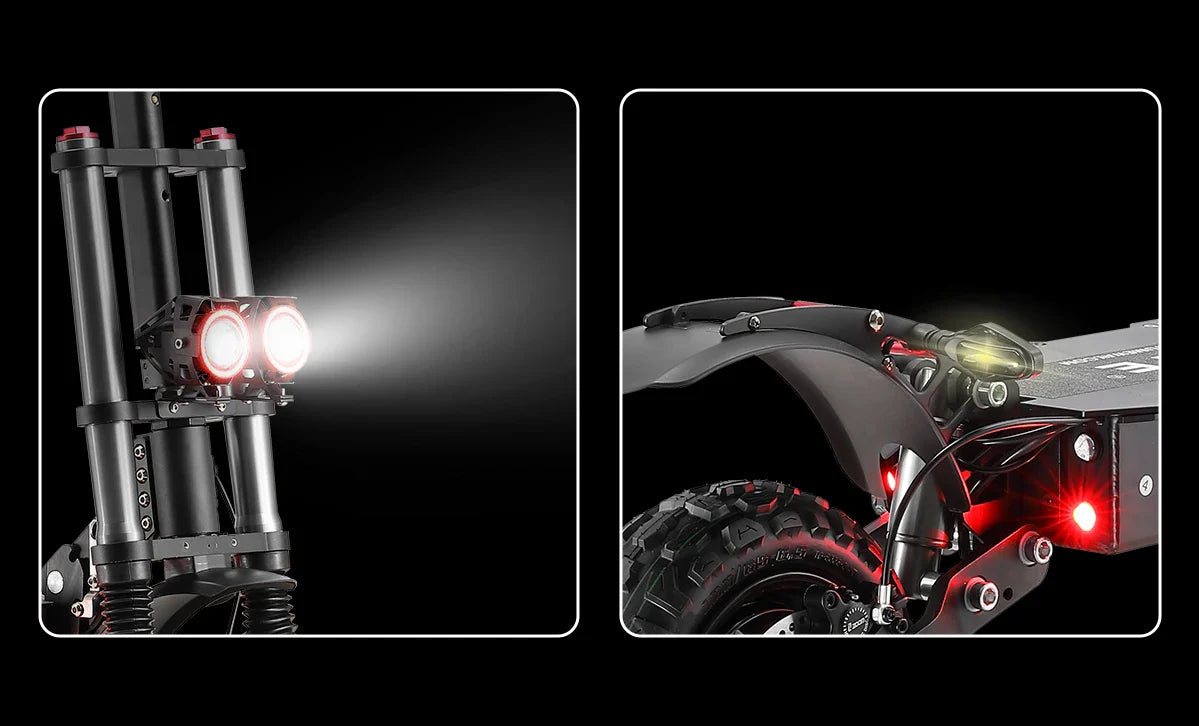 HKM-015955 YUME Y11+ Foldable Electric Scooter with 11-Inch All-Terrain Wheels, 250W Motor, 150kg Capacity, Smart Features