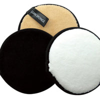 HKM-016019 Magic Water Makeup Remover Puff - Short Hair Round Sponge for Effective Cleansing
