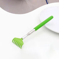 HKM-0160701 Retractable Cat Scratching Toy with Massage Brush – Durable Stainless Steel, 20CM to 68CM Length