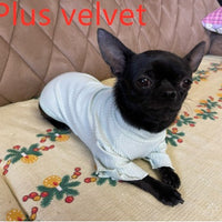 HKM-0161469 Lightweight Pet Bottoming Shirt for Small Dogs - Fashionable Casual Wear