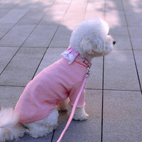 HKM-0161469 Lightweight Pet Bottoming Shirt for Small Dogs - Fashionable Casual Wear